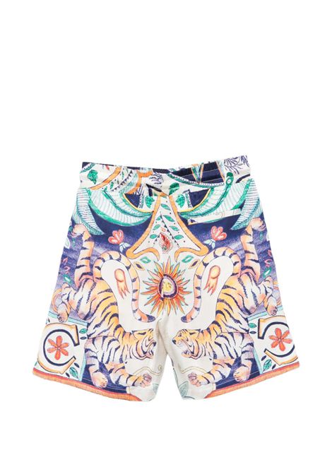 Shorts con stampa JUST CAVALLI KIDS | JBP26079BEHBINDIA DMN